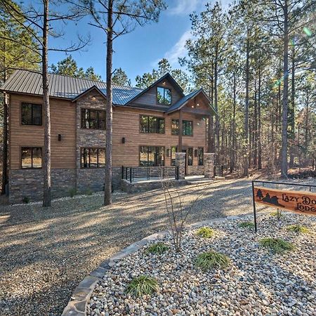 Broken Bow Lazy Dog Lodge With Hot Tub, Pool Table Exterior photo
