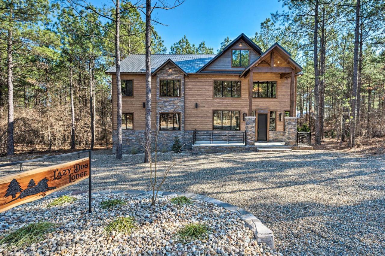 Broken Bow Lazy Dog Lodge With Hot Tub, Pool Table Exterior photo