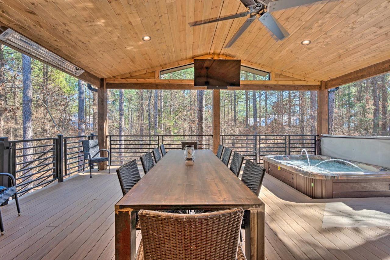 Broken Bow Lazy Dog Lodge With Hot Tub, Pool Table Exterior photo