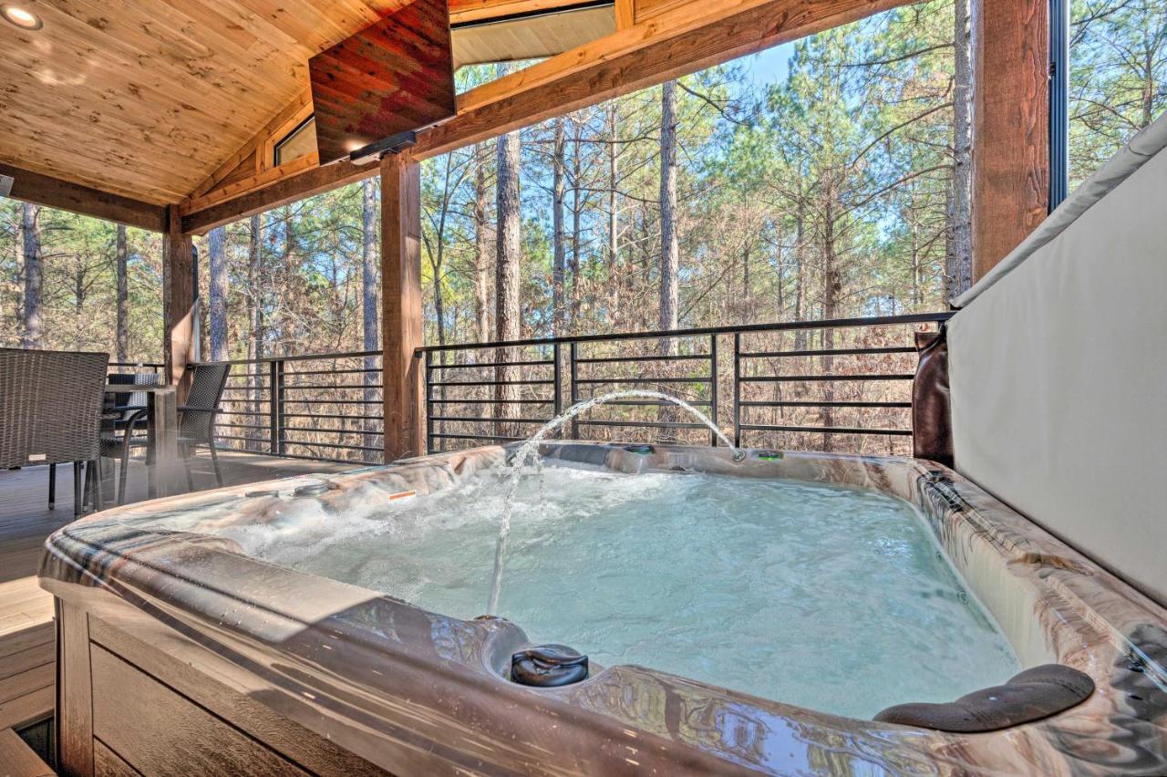 Broken Bow Lazy Dog Lodge With Hot Tub, Pool Table Exterior photo