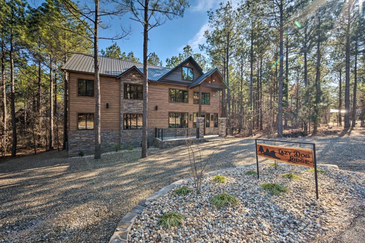 Broken Bow Lazy Dog Lodge With Hot Tub, Pool Table Exterior photo