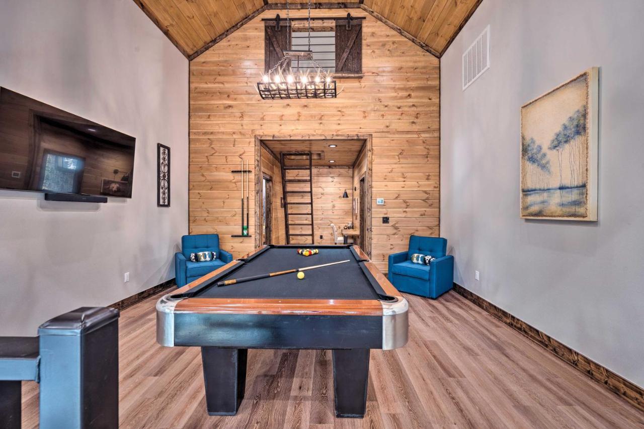 Broken Bow Lazy Dog Lodge With Hot Tub, Pool Table Exterior photo