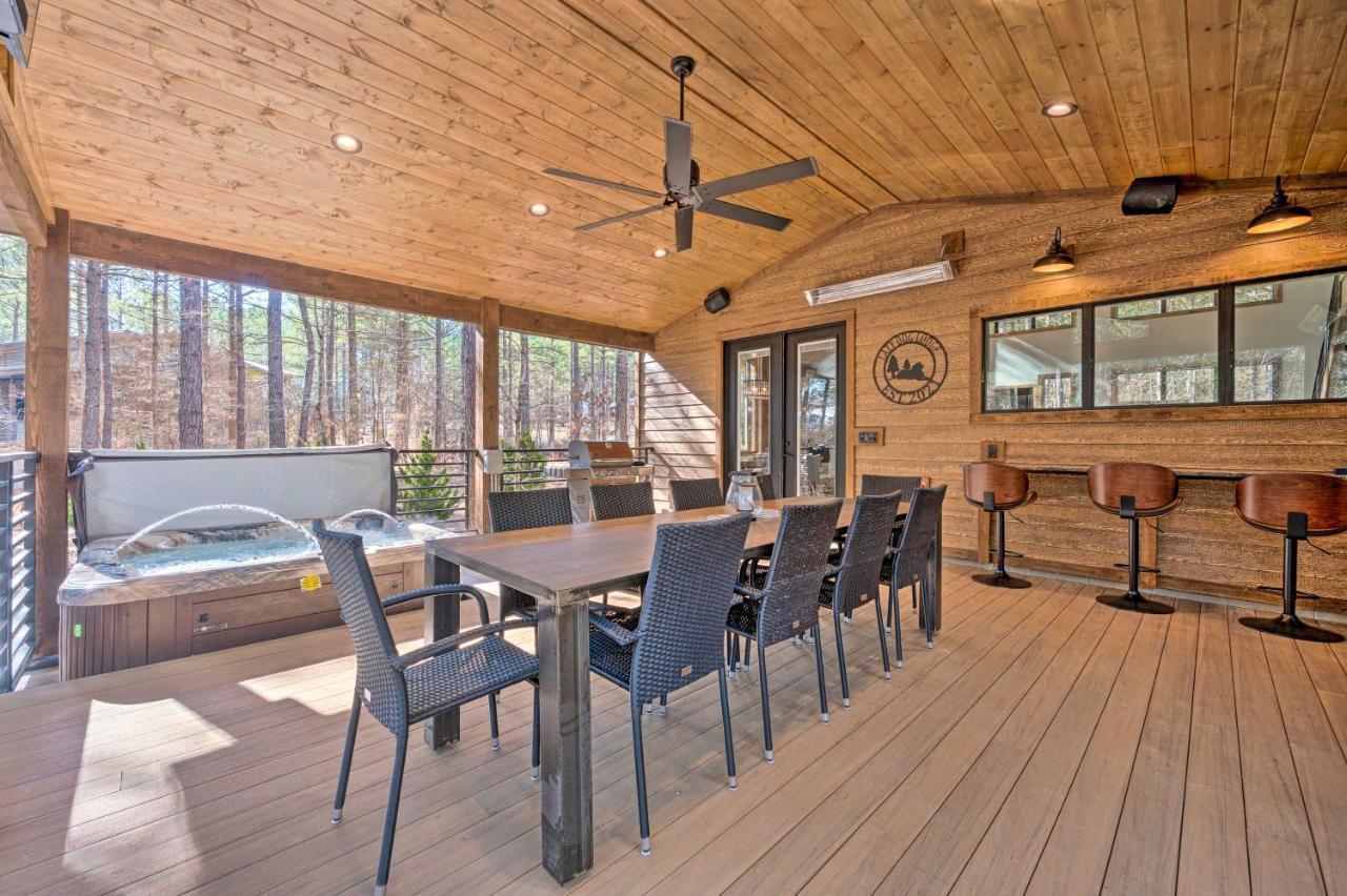 Broken Bow Lazy Dog Lodge With Hot Tub, Pool Table Exterior photo