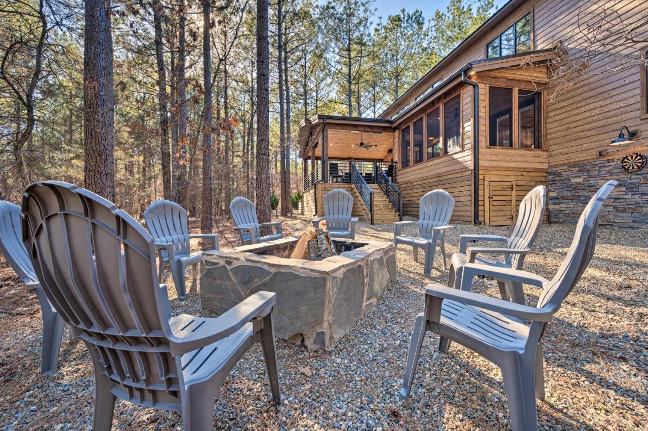 Broken Bow Lazy Dog Lodge With Hot Tub, Pool Table Exterior photo